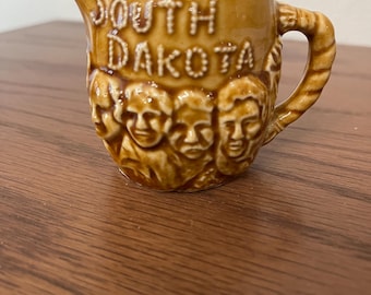 Small Vintage South Dakota Souvenir Creamer
