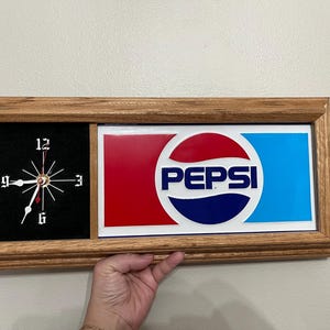 Pepsi Clock Vintage - Etsy