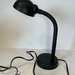 Vintage Black Flexible Arm Desk Lamp