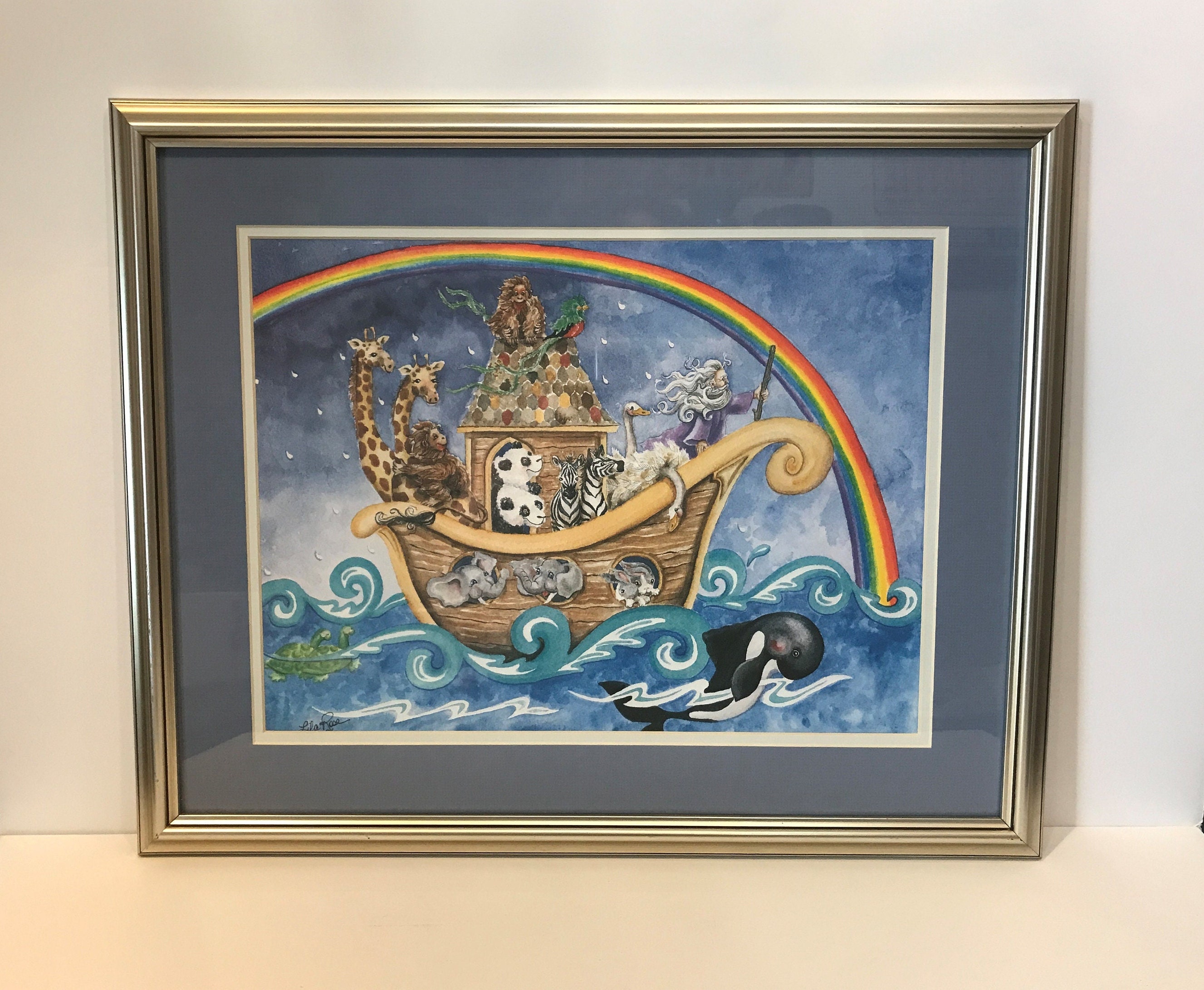 Noah's Ark Print - Etsy