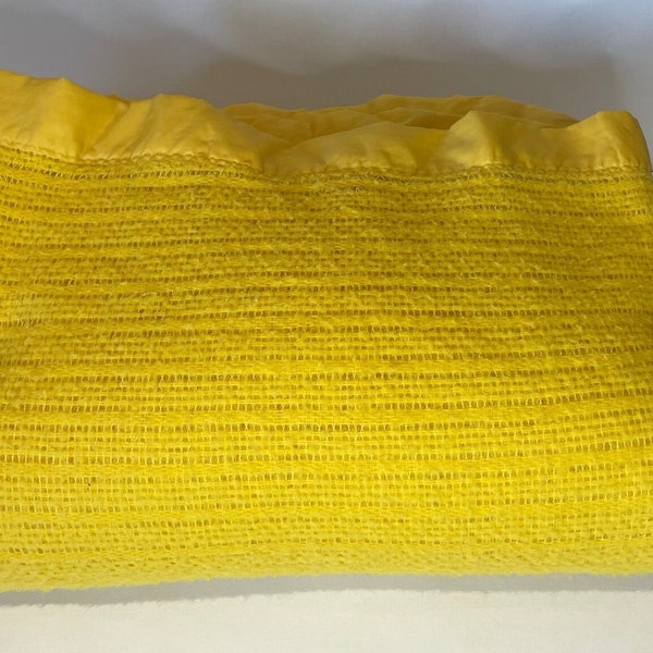 Yellow Blanket Etsy