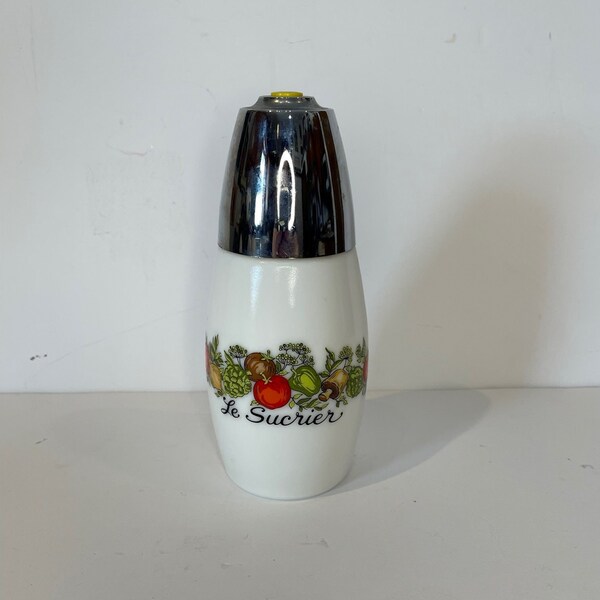 Corning Ware Spice of Life Le Sucrier Sugar Shaker