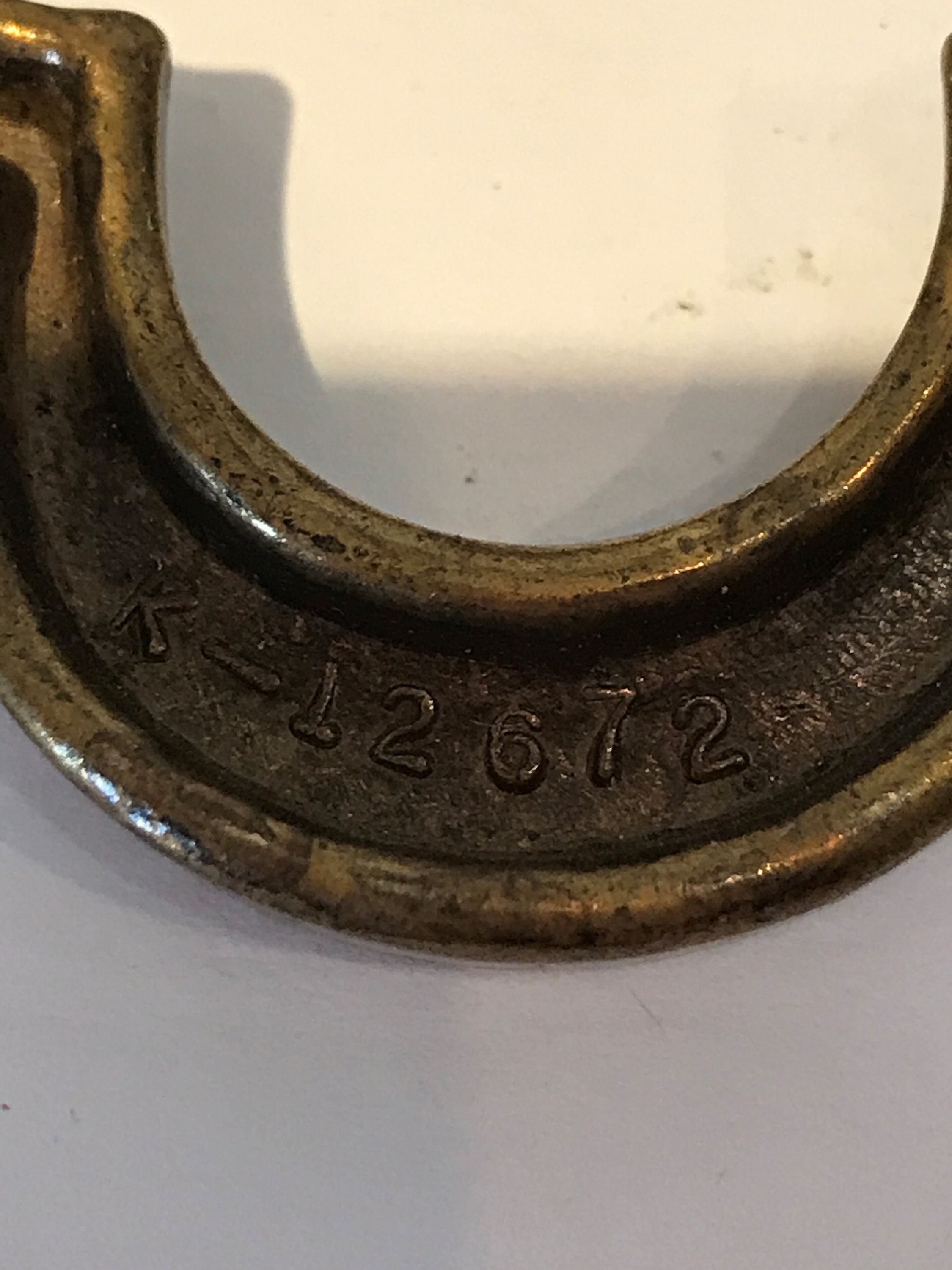 Vintage MCM Brass Drawer Pulls Handles Single Screw Three Leaf Etsy