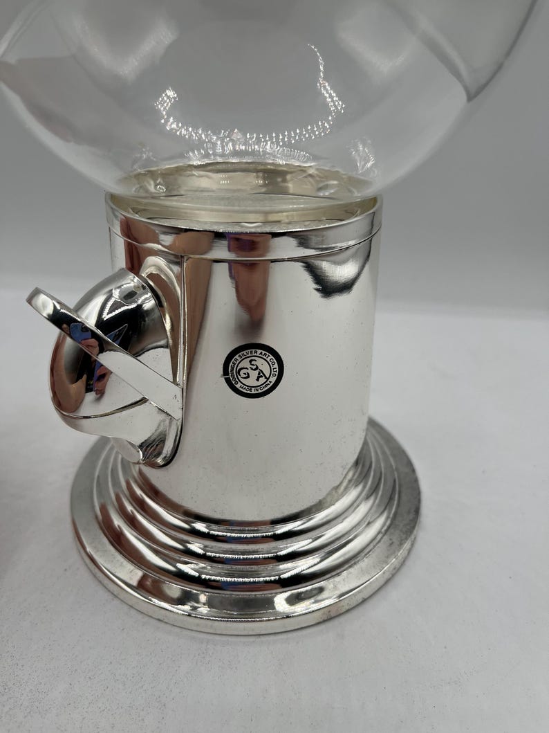 NOS Godinger Silver Art Co. Squirrel Candy and Nut Dispenser Etsy