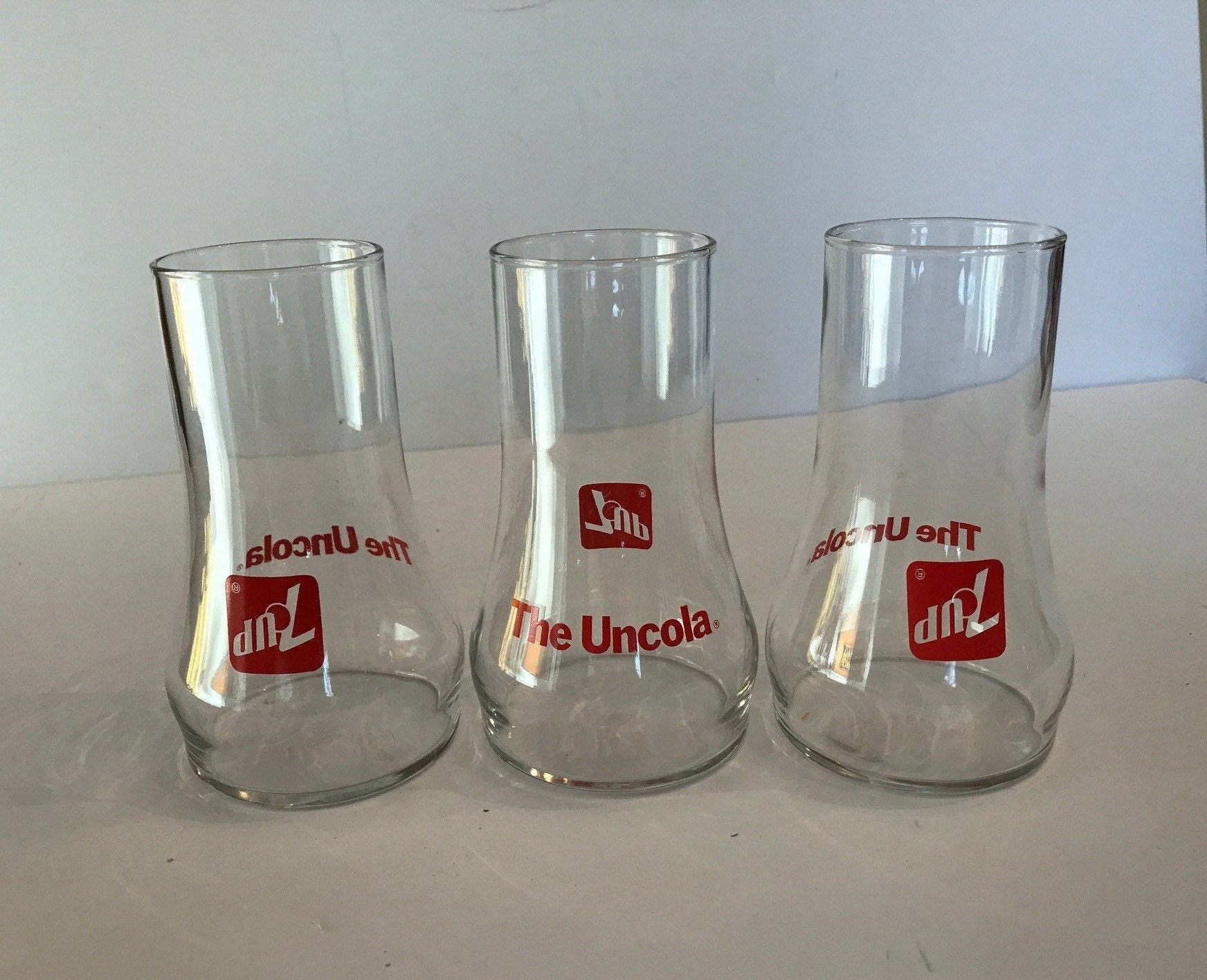 7up Uncola Glass - Etsy