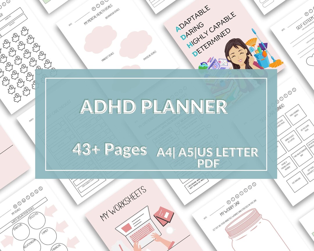 ADHD Time Management Daily Organization and Time Management for Adults ...