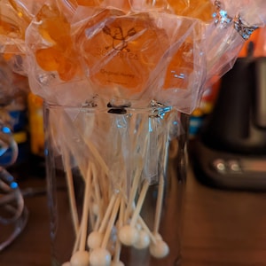 Try Me Pack of Flavored Honey Stir Stick Pops