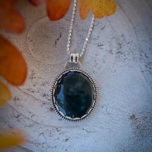 Green Jasper Pendant