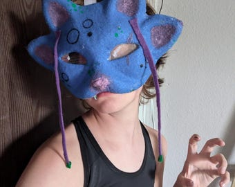 Therianische Maske - Alien Katze
