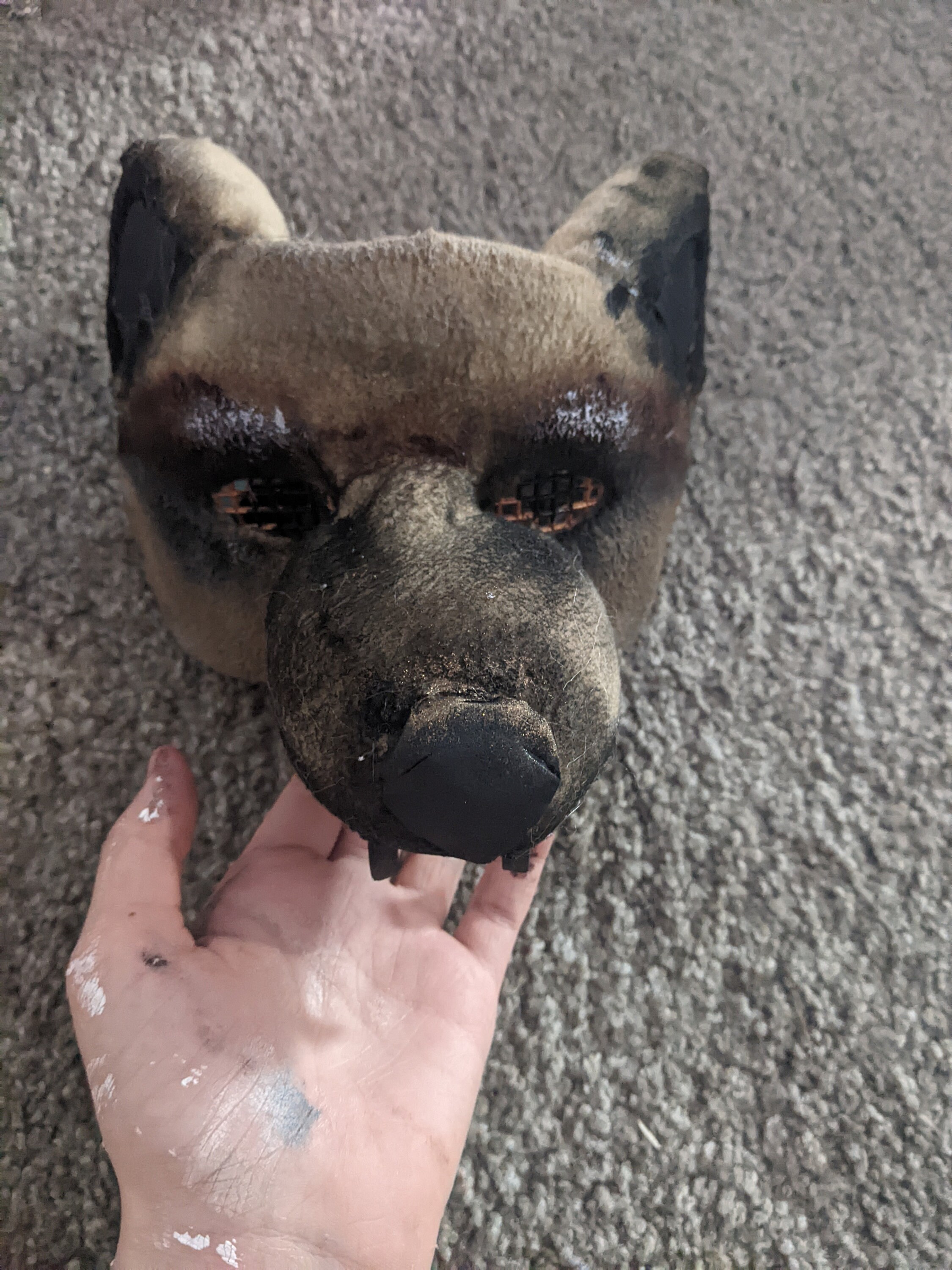 Canine Therian Mask German Shepherd - Etsy