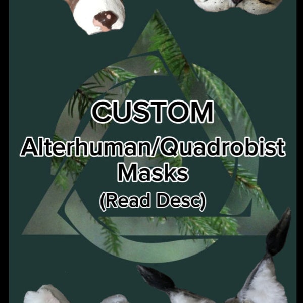 CUSTOM Therian Masks (Read Description!!)