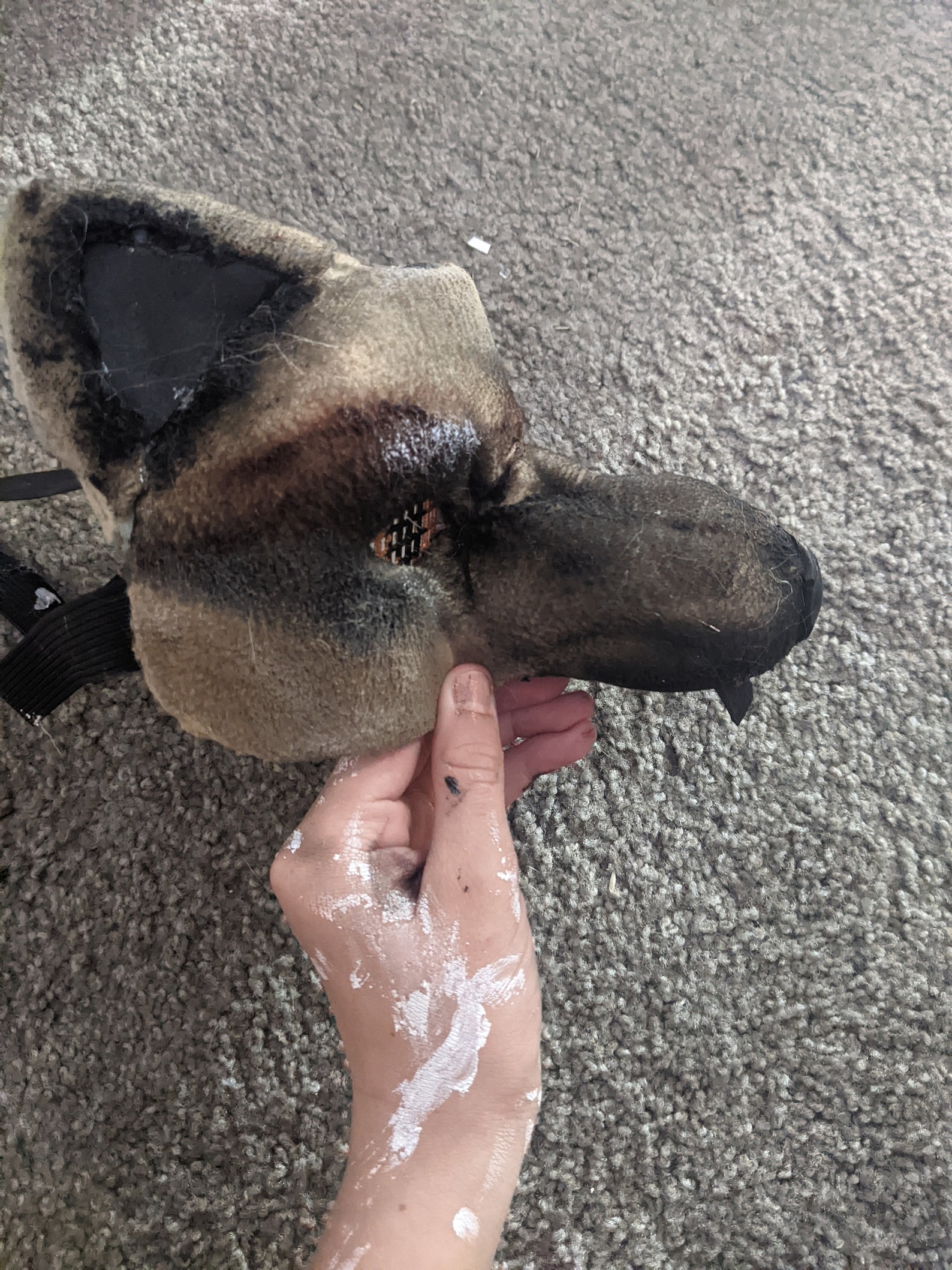 Canine Therian Mask German Shepherd Etsy