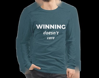 勝っても負けでもない | ユニセックス T シャツ