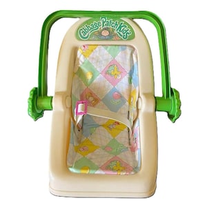 Portabebés vintage Cabbage Patch Kids con asa ajustable y correa de seguridad