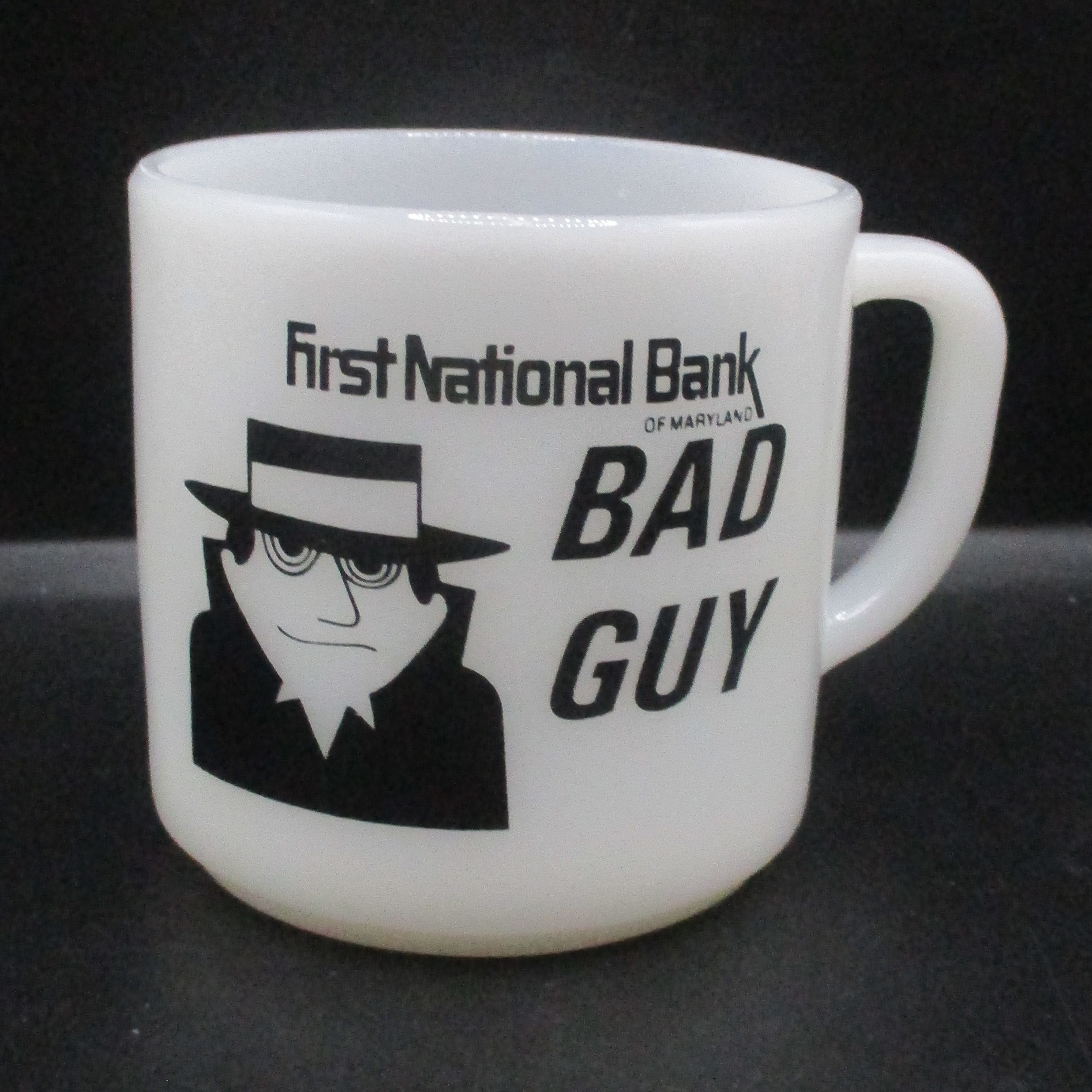 米国ヴィンテージ ファイヤーキング BAD GUY マグカップ フルセット