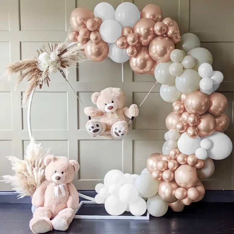 143Pcs Gender Reveal Balloon Arch Kit Baby Shower Party Decoration - View #7