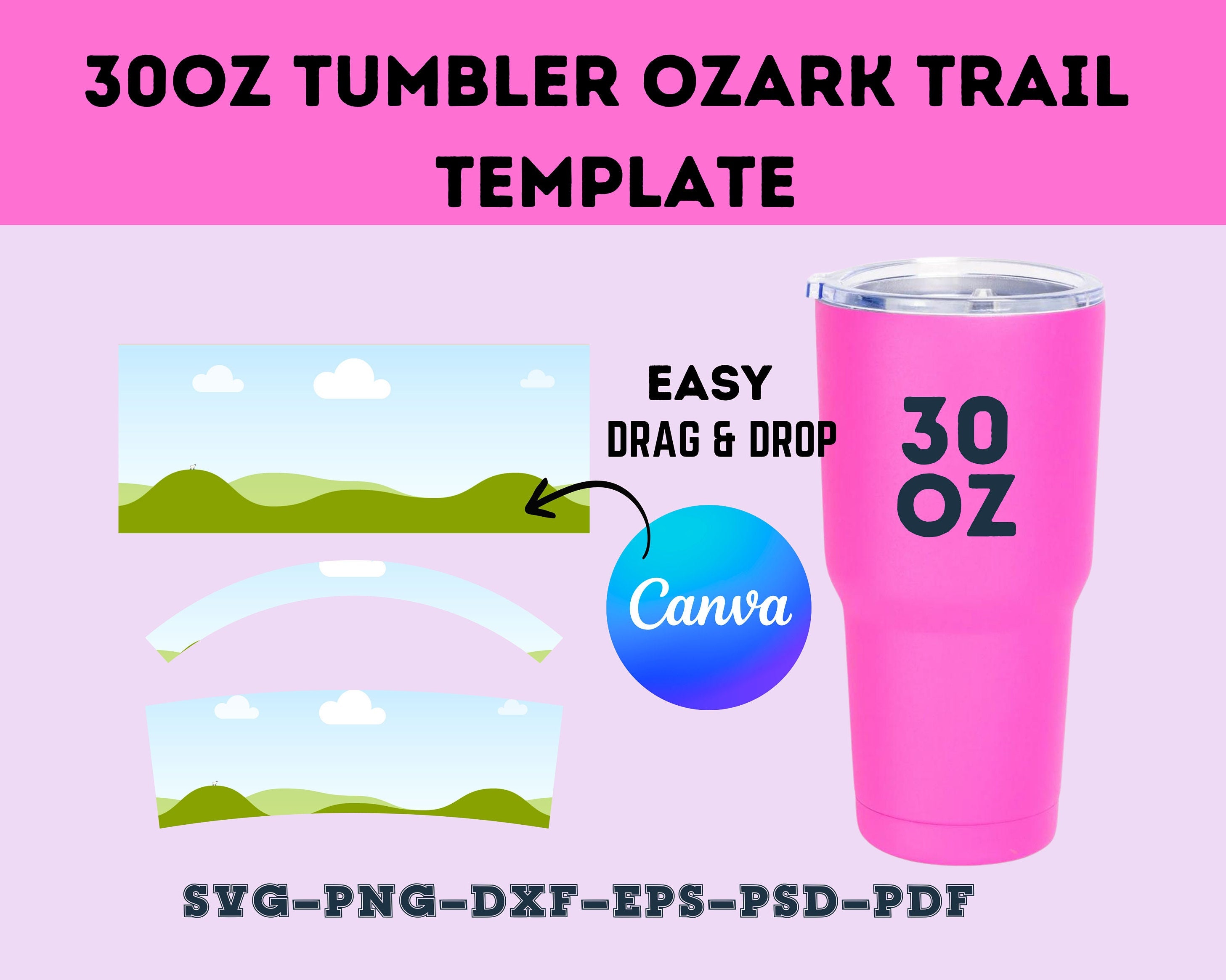 Tumbler Template Ozark Trail Bulk Tumblers Ozark Tumbler