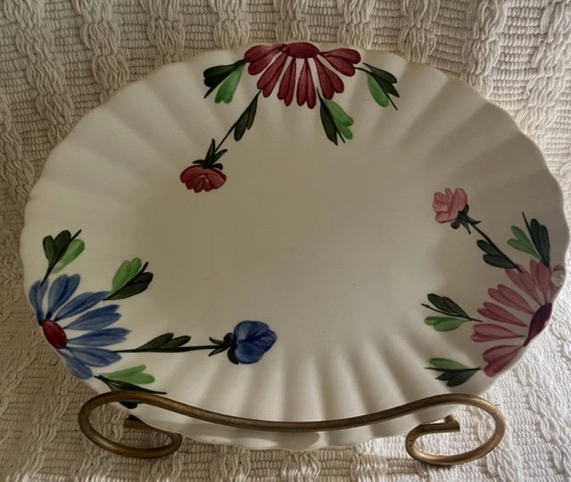 Blue Ridge Southern Pottery Oval Platter - Etsy