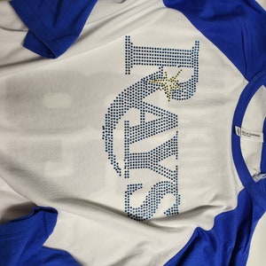 Custom bling shirts, rhinestones shirts , softball teams