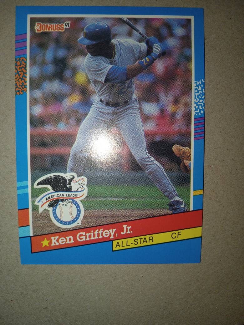 Donruss 91 Rare Double Error 49 Ken Griffey Jr. - Etsy