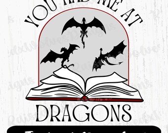 Me tenías en Dragones PNG / HOTD Digital Clipart / Fantasy Book PNG Descarga instantánea