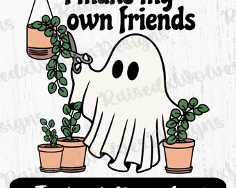 Amante de las plantas divertidas PNG / Clipart de propagación de plantas fantasma (Descarga digital)
