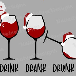 飲む、飲む、酔っぱらう PNG | クリスマスの飲酒デジタルクリップアート | 面白い休日の PNG インスタントファイル
