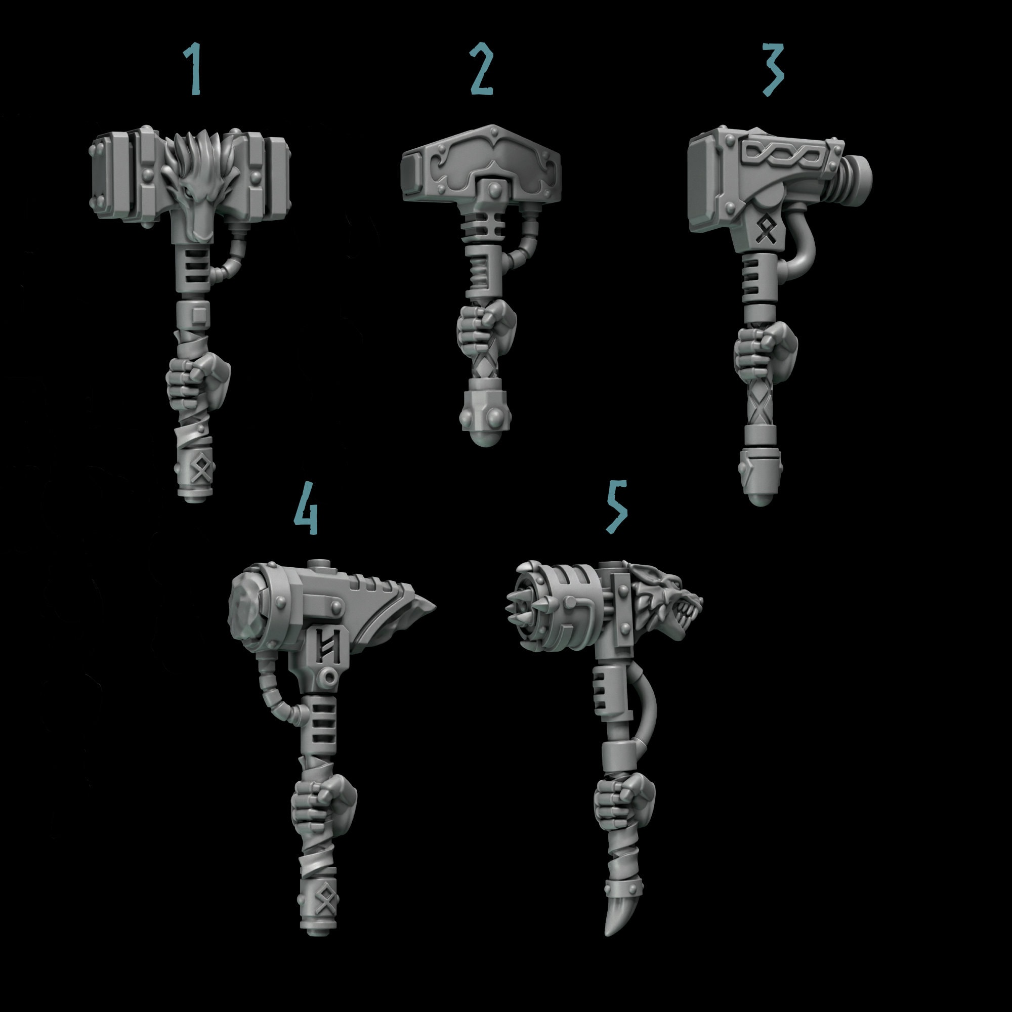 Thunder Hammer 40k - Etsy