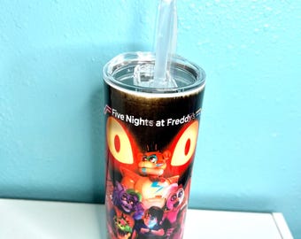 Five Nights at Freddys Tumbler Water Bottle Cup