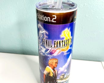 Final Fantasy Tumbler Water Bottle Cup