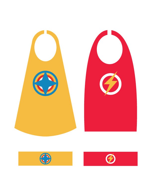 Elf Superhero Costumes Printables - Funny Elf Accessories - Easy ...