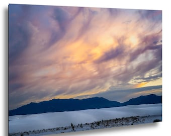 White Sands National Park Sunset - Fine Art Print