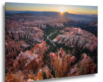 Sunrise at Bryce. Canyon Inspiration Point - Fine Art Photograph