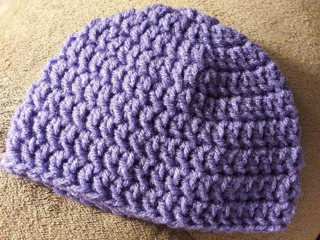 Basic Beanie Hat - Crochet Pattern Digital PDF - 6 Sizes! - Etsy