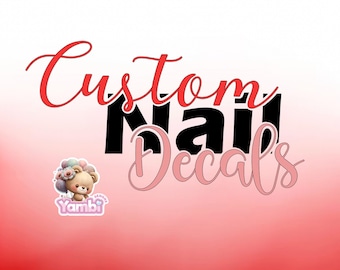 Custom Nail Decals