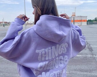 Heart Words Hoodie - Etsy