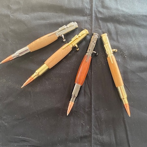 Geassorteerde houten Bolt Action-pennen