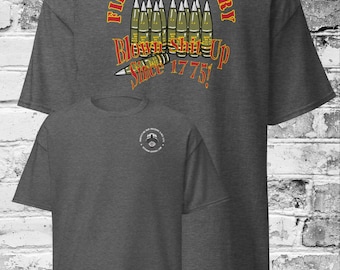 USMC Field Artillery | US Army Tshirt | Veteran Tshirt | Marine Shirt | Field Artillery | Marine Apparel | USMC Shirt | Army Tshirts