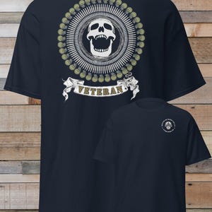 Skull Tshirt | Army Shirt | Marine Tshirt | Marine Corps | USMC Veteran | Navy Veteran | Military Tshirt | Veteran Tshirt | Veteran Gift