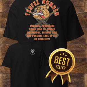 Devil Dog T-shirt | USMC Shirt | Marine Corps | Teufel Hunden | Marine Tshirt| Marine Gifts | Marine Veteran | Grunt Tshirt | Marine Apparel