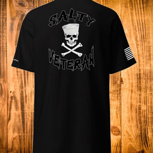 Salty Veteran | SALTY DOG | Veteran Tshirt | Navy Veteran | Navy Tshirt | Navy Shirts | Coast Guard Veteran | US Navy Veteran | Navy Shirt
