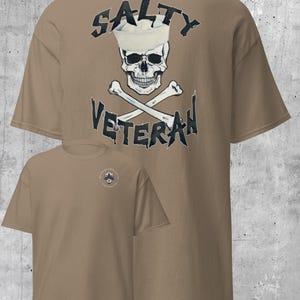 Salty Veteran | Salty Dog | Navy Tshirt | Navy Veteran | E4 Mafia | Petty Officer | Navy Shirts | Coast Guard | US Navy Veteran | Go Navy