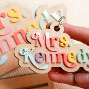 Teacher keychain | Teacher appreciation | Teacher gift | Gifts for teachers | End of the year gift | Teacher Christmas Gift | Keychain