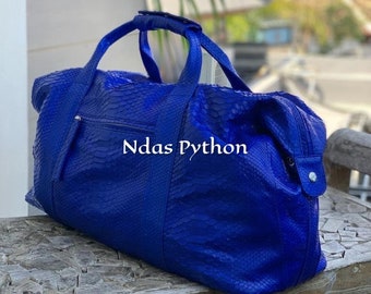 19 in schwarz / grau / braun / blau echte Python Top Griff Tasche, Schlangenhaut Handtasche, exotisches Leder, Luxushandtasche