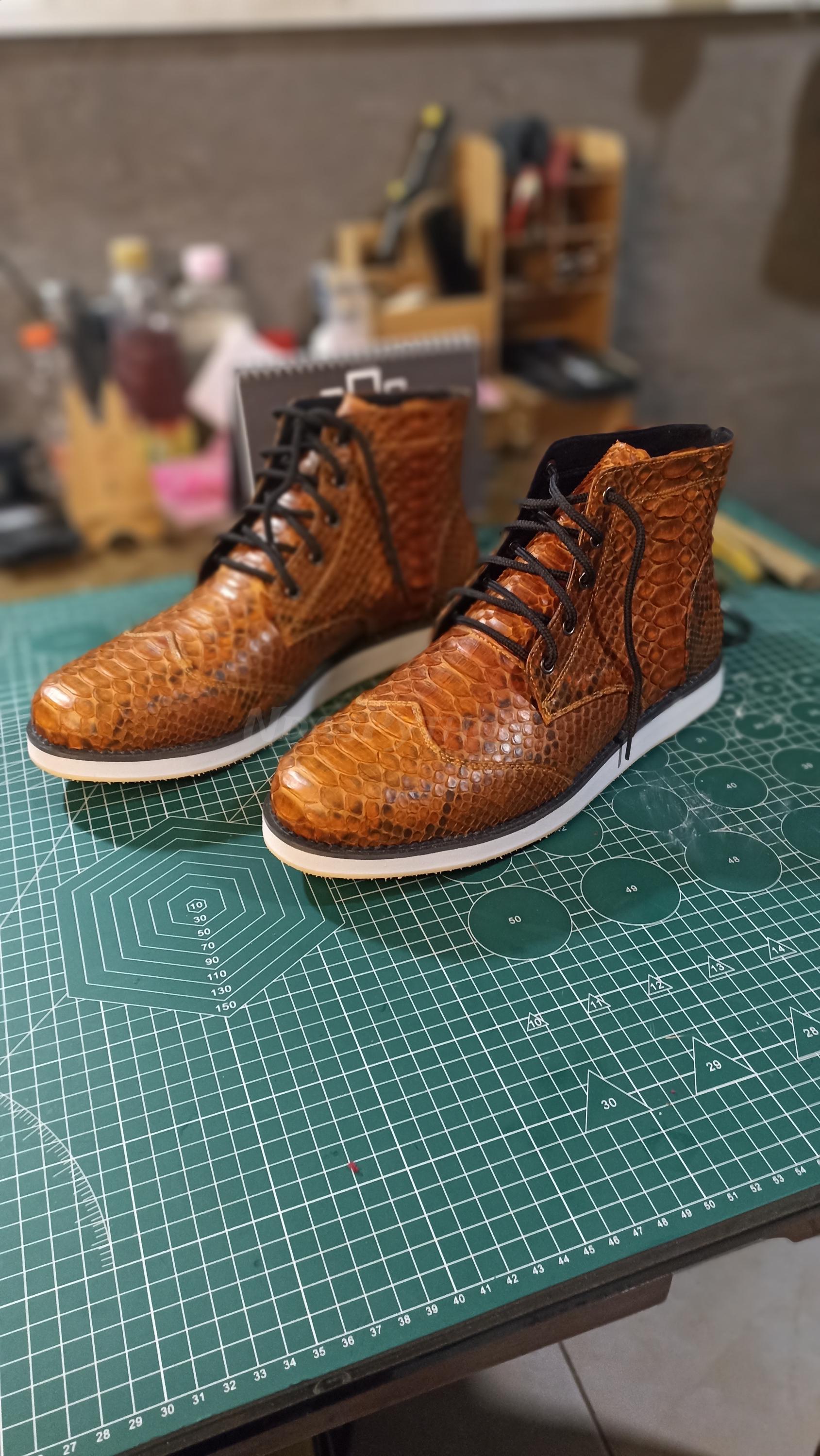 Botas de piel exótica México