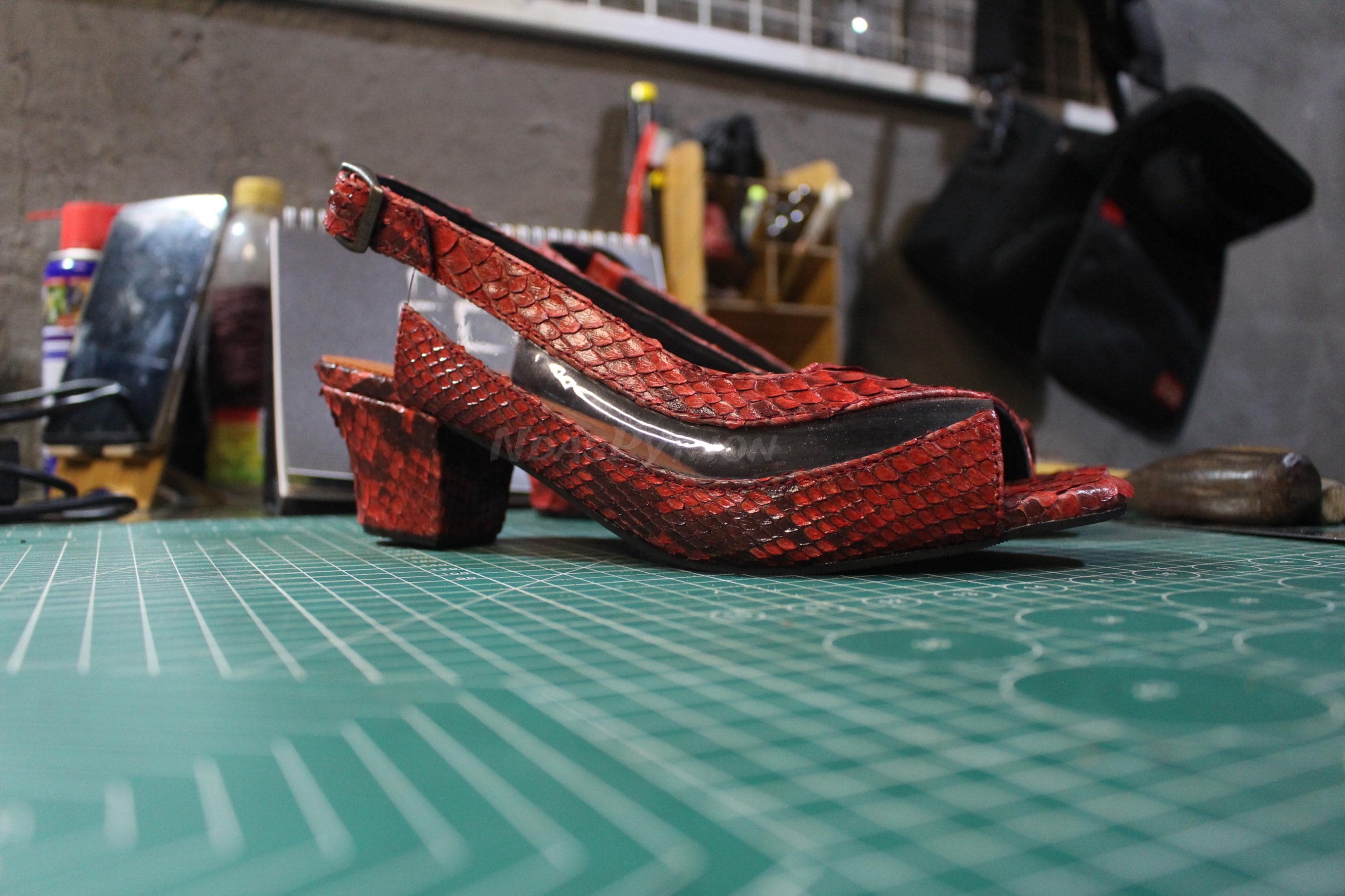 Real Snakeskin Heels