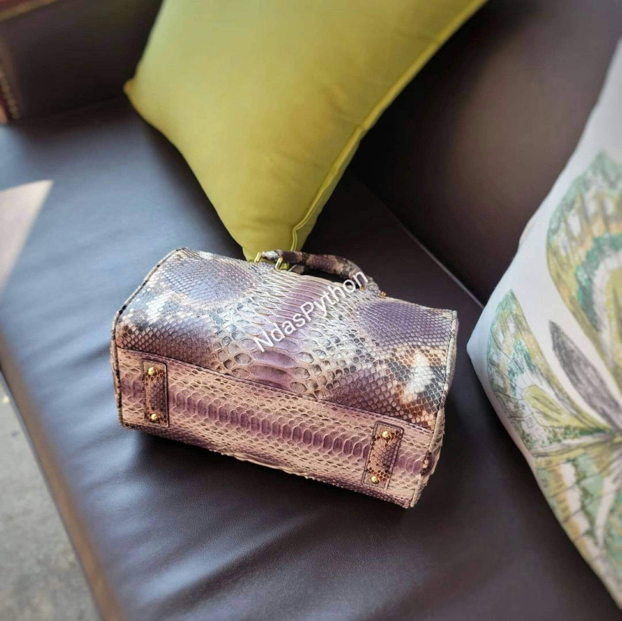 Original Indonesian Handmade,python Bag,python Handbag,python Skin ...