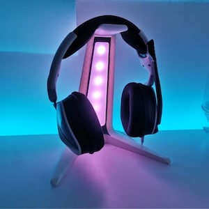 STL file | RGB headphone stand | headphone holder | 3d printing