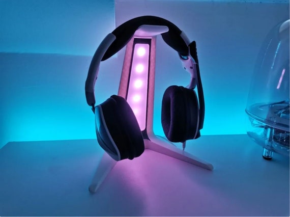 STL File RGB Headphone Stand Headphone Holder 3d Printing