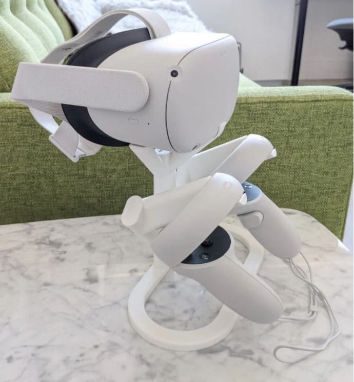 Oculus Quest Stand STL File No Supports Oculus Quest Accessory Premium
